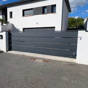 portail moderne motorise